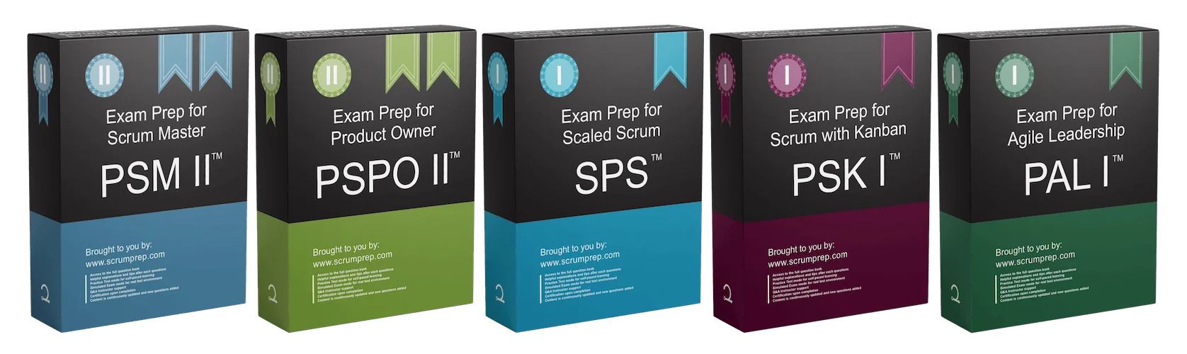 Advanced Bundle (PSM II, PSPO II, SPS, PSK I, PAL I)